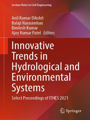 cover image of Innovative Trends in Hydrological and Environmental Systems